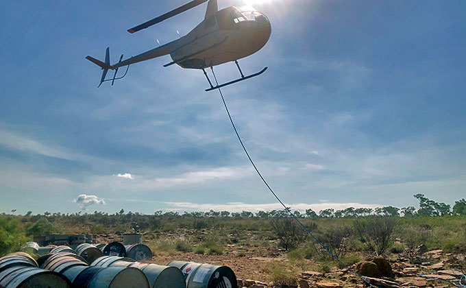 Karumba Heli Sling Operations